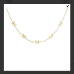 Adina’s Jewels Butterfly tennis necklace chocker